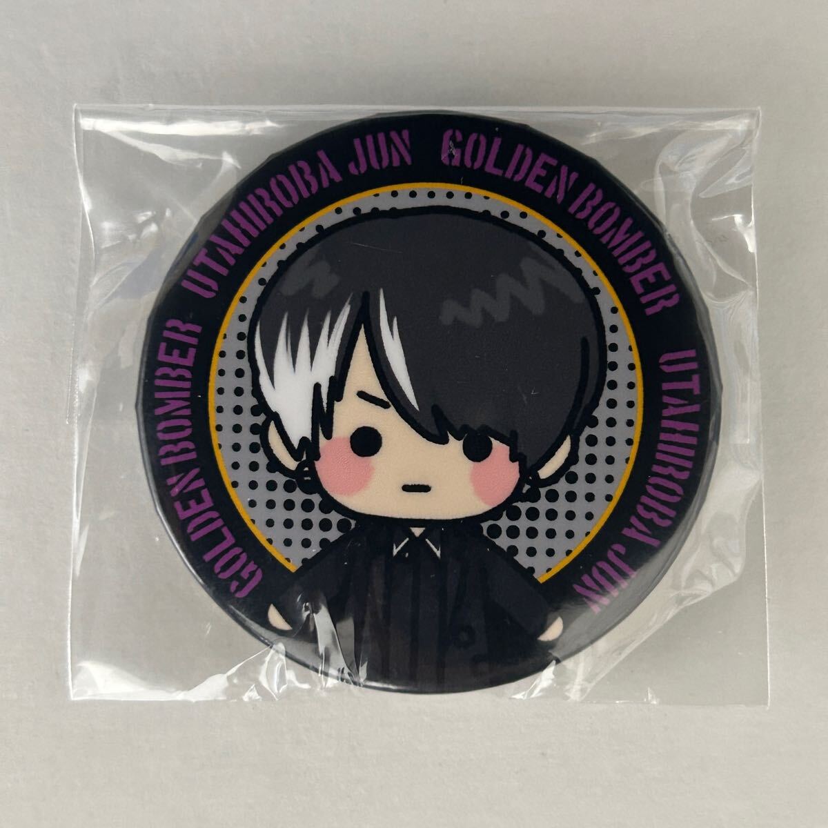新品★金爆はどう生きるか 缶バッジ 歌広場淳③【2024年 ゴールデンボンバー グッズ ガチャ イラスト】拍卖