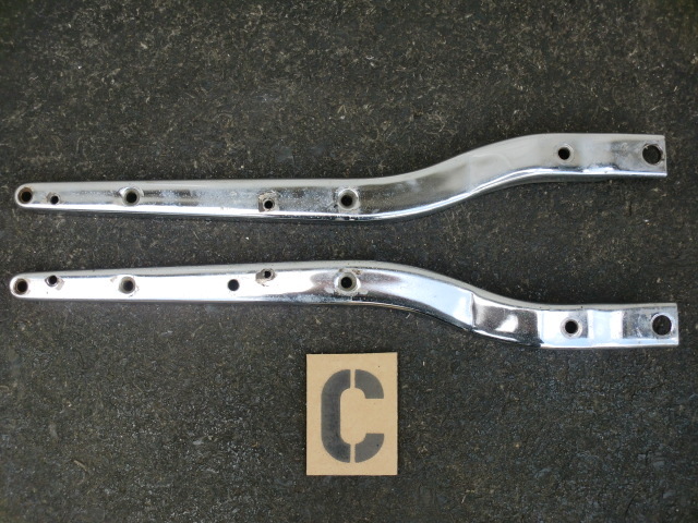 ハーレー ショベル リアフェンダー ストラット サポート C拍卖