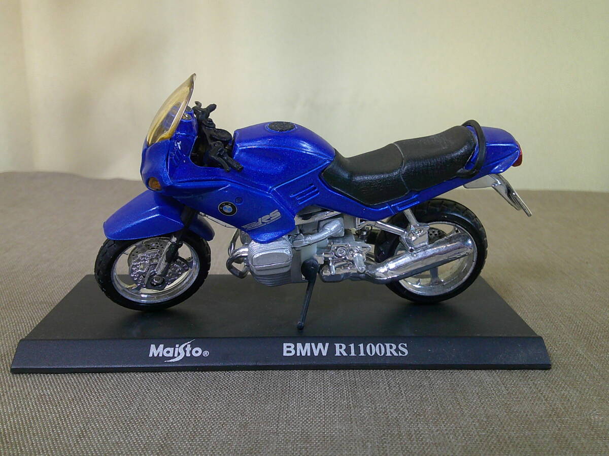 【中古】MAISTO/ マイスト 「BMW R1100RS」 青 開封 自宅展示品 汚れあり拍卖