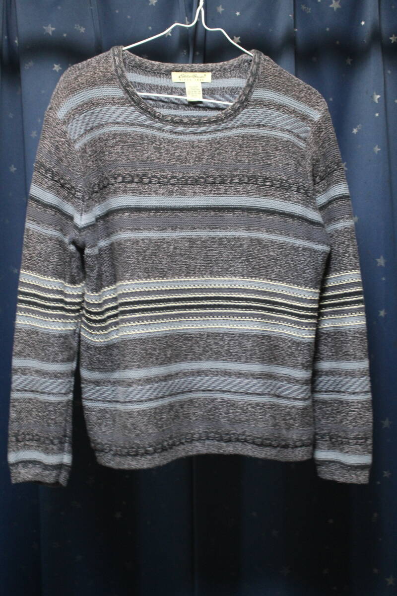 ■Eddie Bauer エディーバウワー■シルク入りセーター■Mサイズ■試着のみ■拍卖