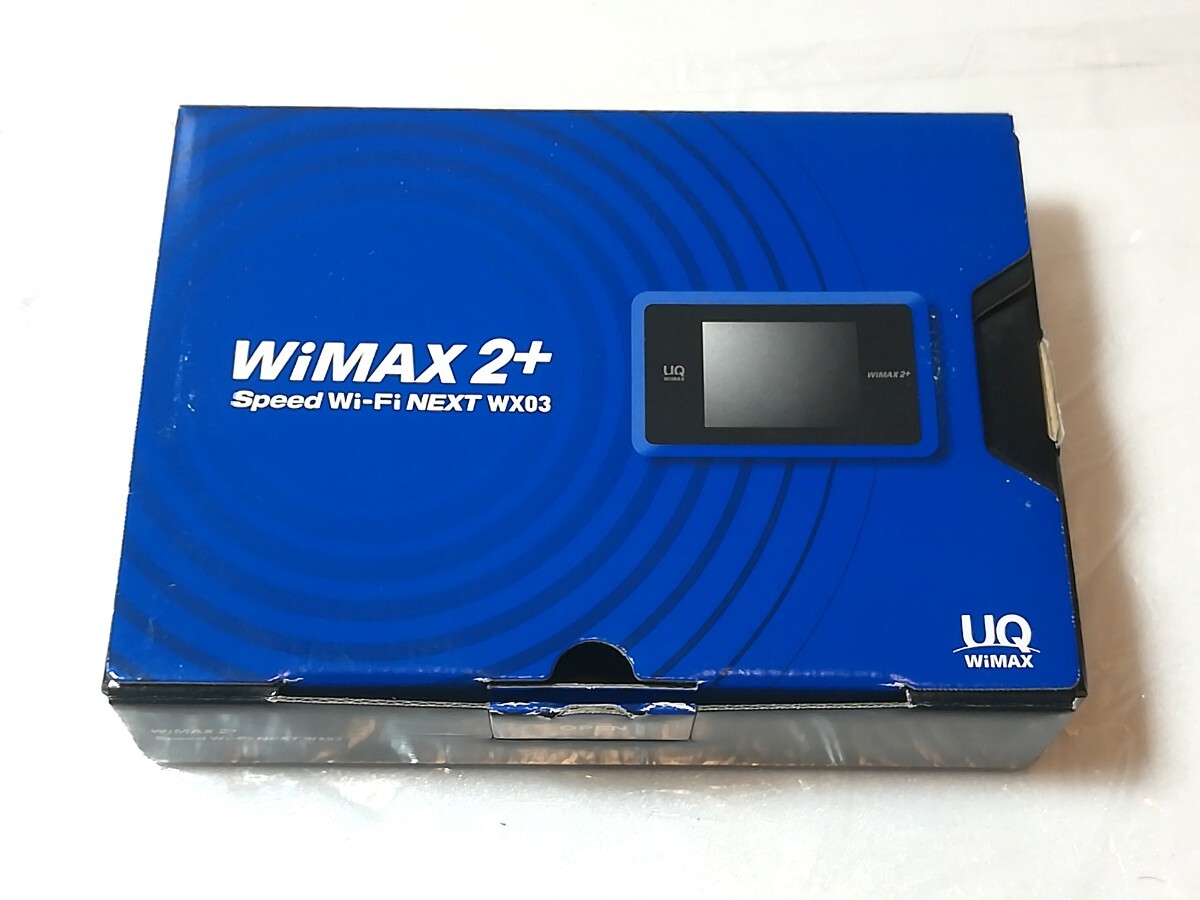 Speed Wi-Fi NEXT WX0 モバイルルーター 箱付き拍卖
