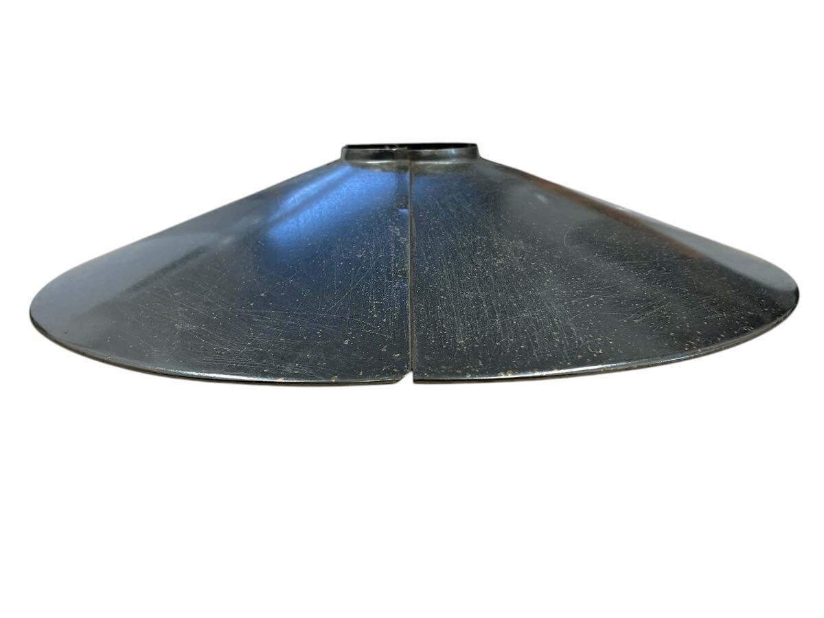 アンティーク ランプシェード 金属製 昭和レトロ 電傘 照明拍卖