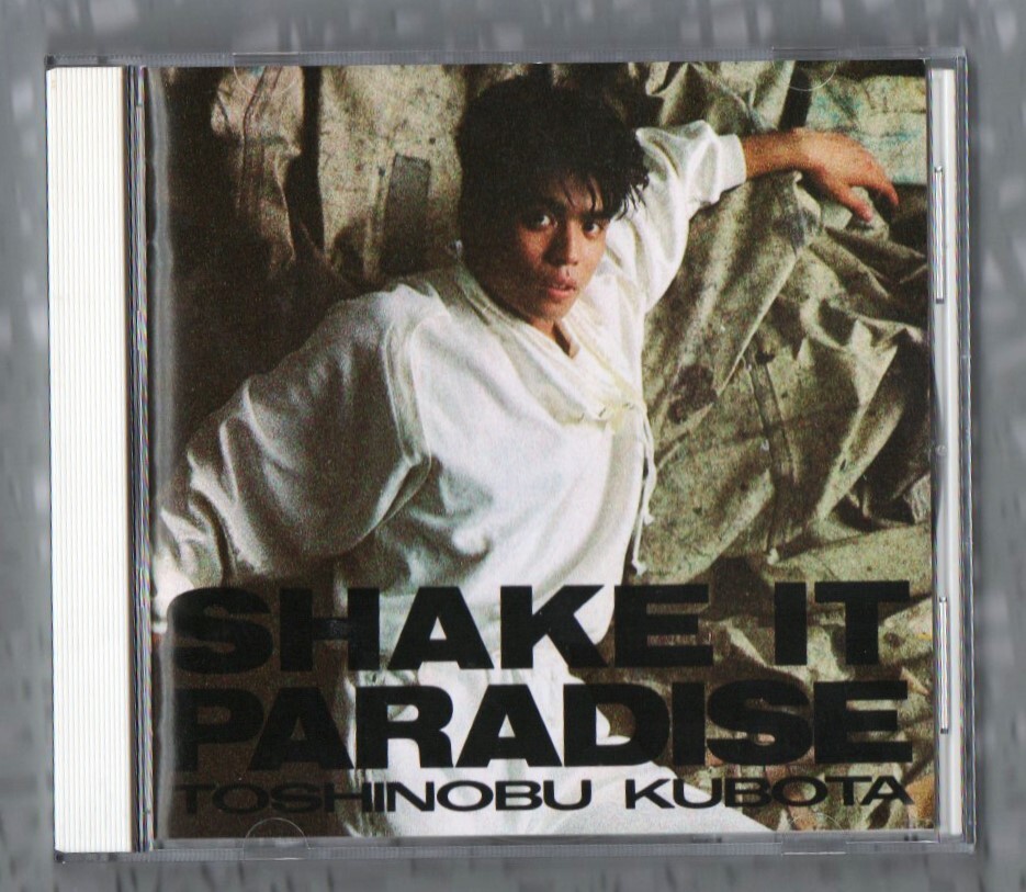 ∇ 久保田利伸 TOSHINOBU KUBOTA 11曲入 89年 CD/シェイク イット パラダイス SHAKE IT PARADISE/流星のサドル Missing 失意のダウンタウン拍卖