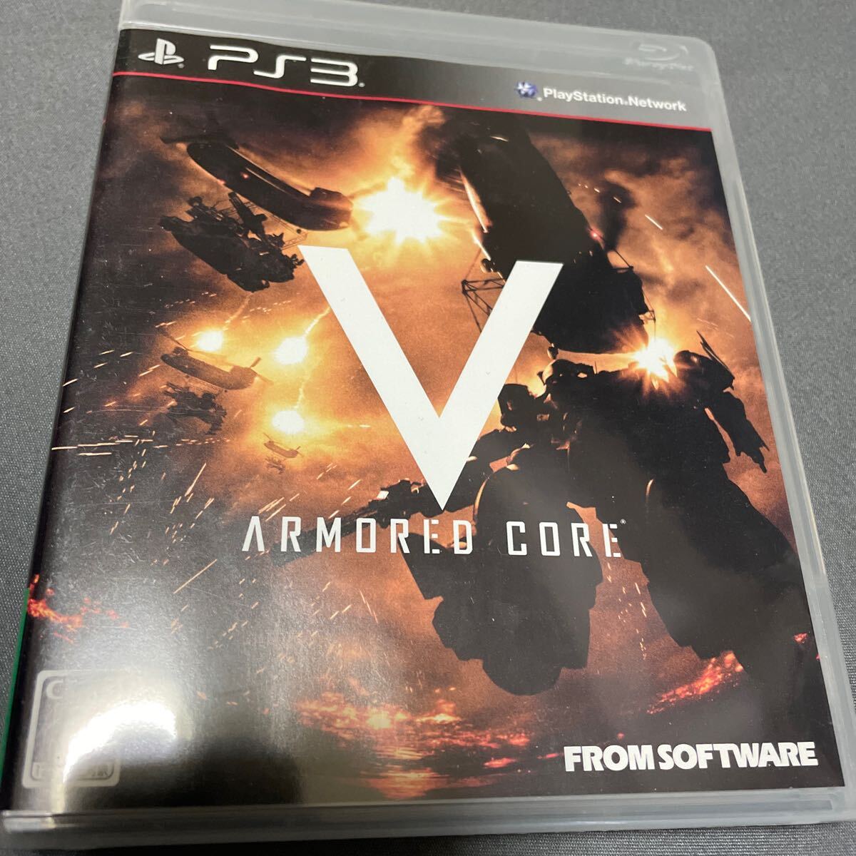 PS3ソフト ARMORED CORE V (アーマード・コア 5)中古拍卖