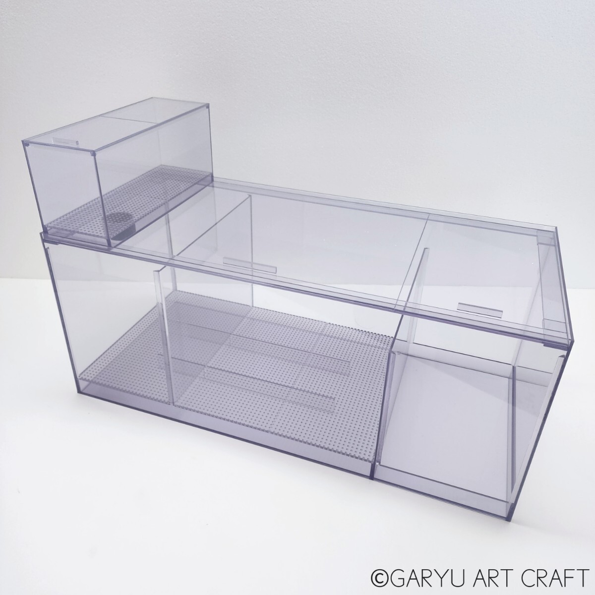 □国産3層式濾過槽□W700×D340×H320□BASIC-MODEL□GARYU ART CRAFT□ オーバーフロー水槽用□ウールボックス等完備□拍卖