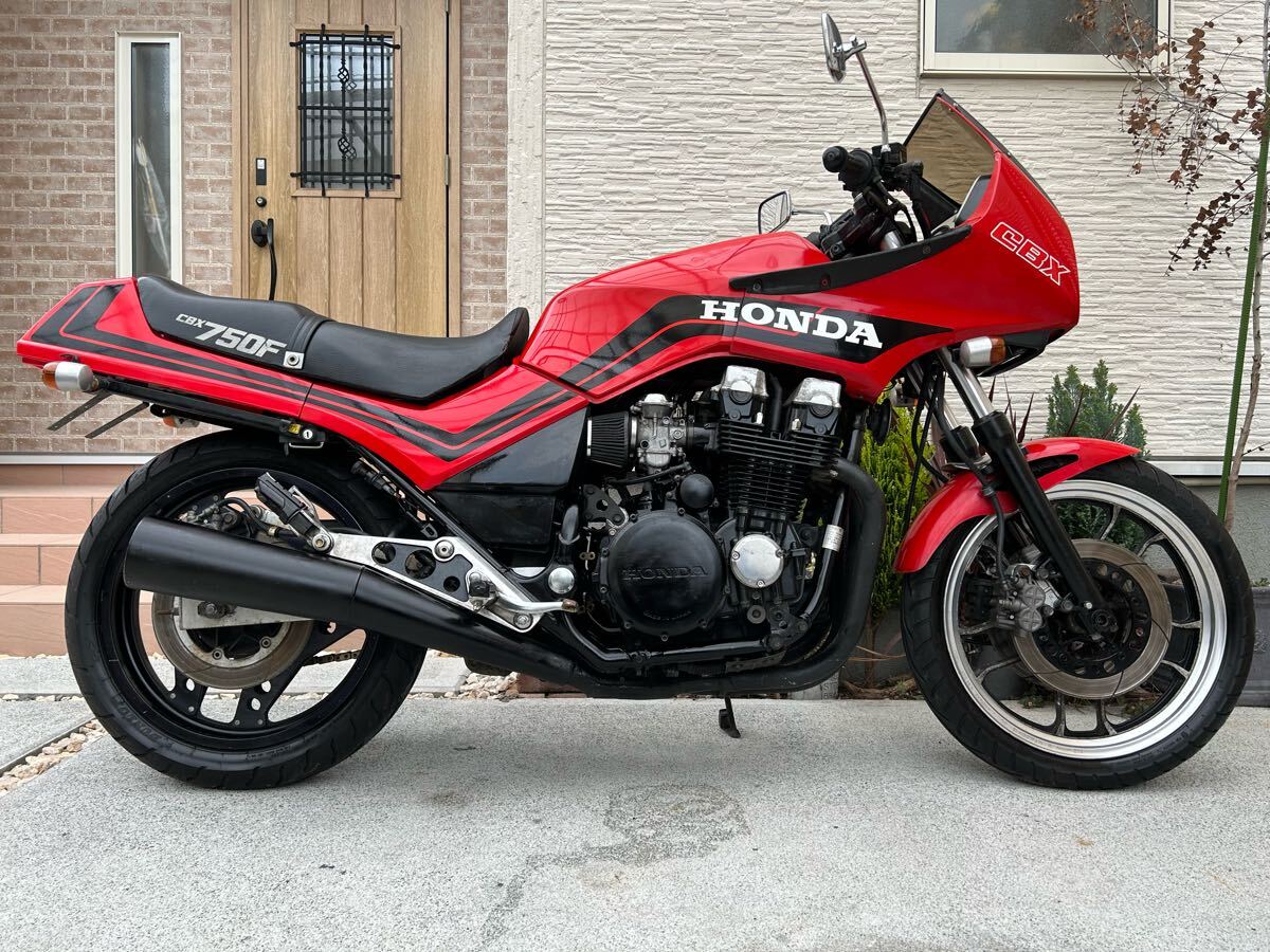 HONDA ホンダ CBX750F RC17 予備検査を受けた後のお渡し拍卖