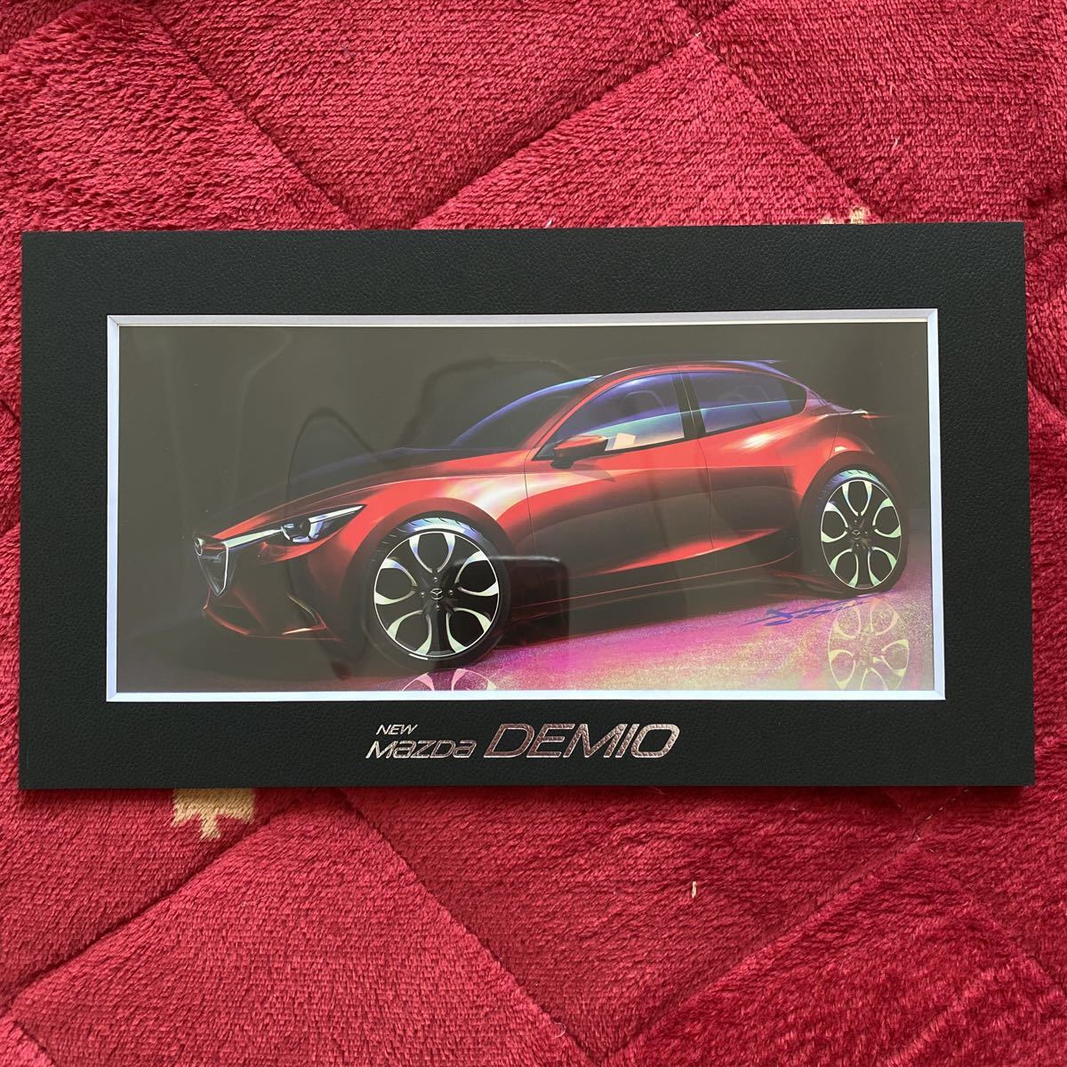マツダ デミオ DJ系 デザイナースケッチブック拍卖