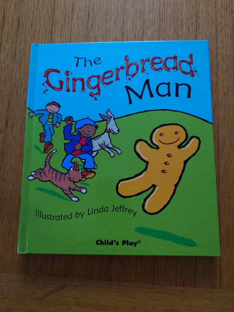 フェリシモ しかけ絵本 英語 知育絵本 「The Gingerbread Man」拍卖