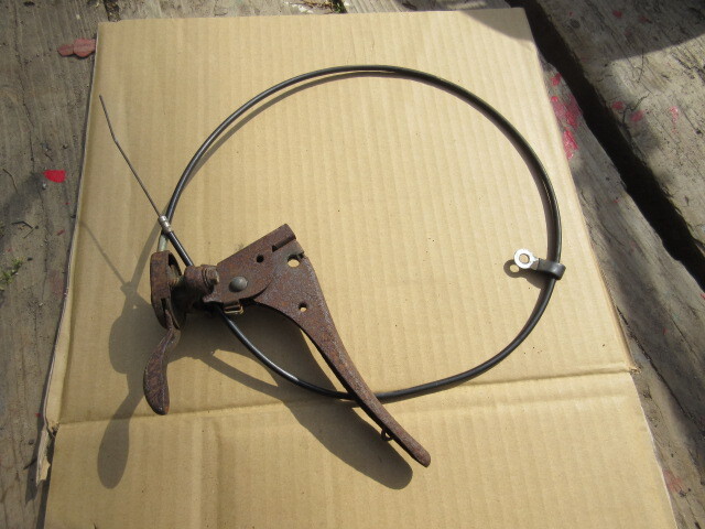 ヤンマーYB35バインダー用 アクセルレバーワイヤー付き拍卖