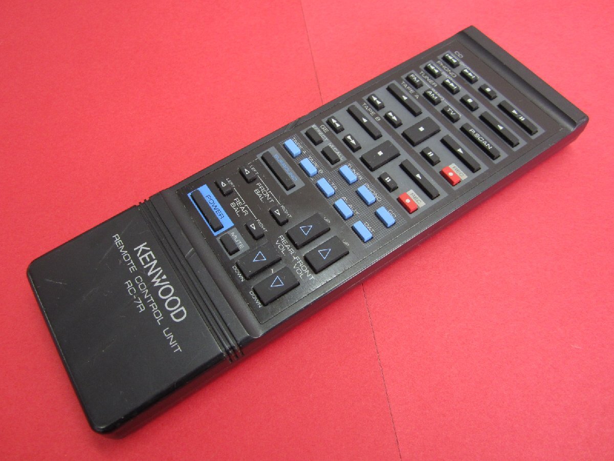 HRY-4■KENWOOD オーディオリモコン RC-7R 動作保証拍卖