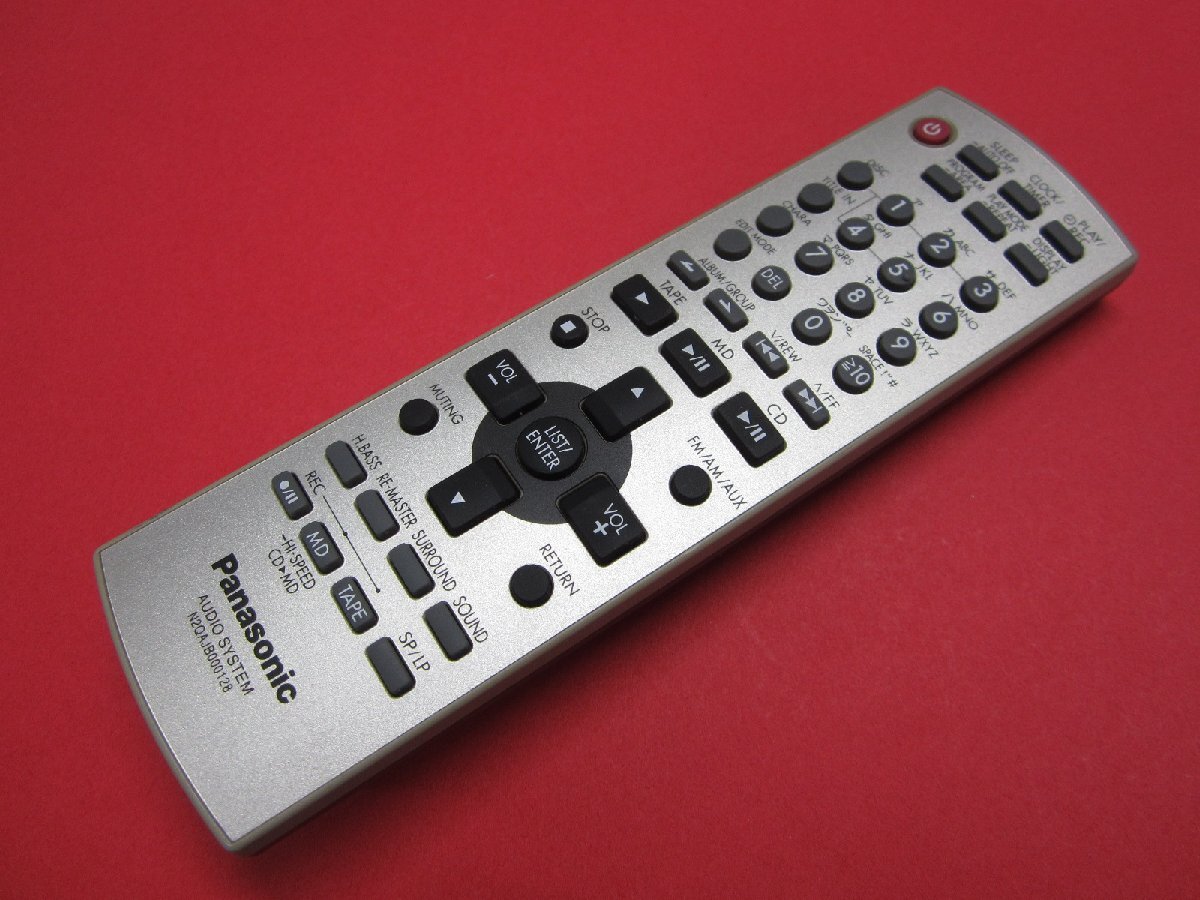 HRY-5■パナソニック (SC-PM510MD用) オーディオリモコン N2QAJB000128 動作保証拍卖