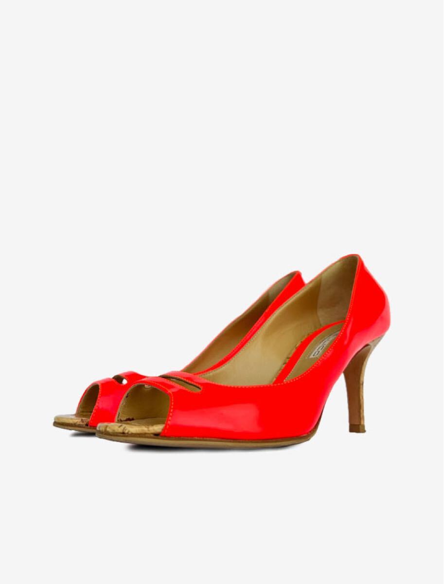 PELLICO ANELLI ペリーコ アネッリ オープントゥ パンプス サイズ36拍卖