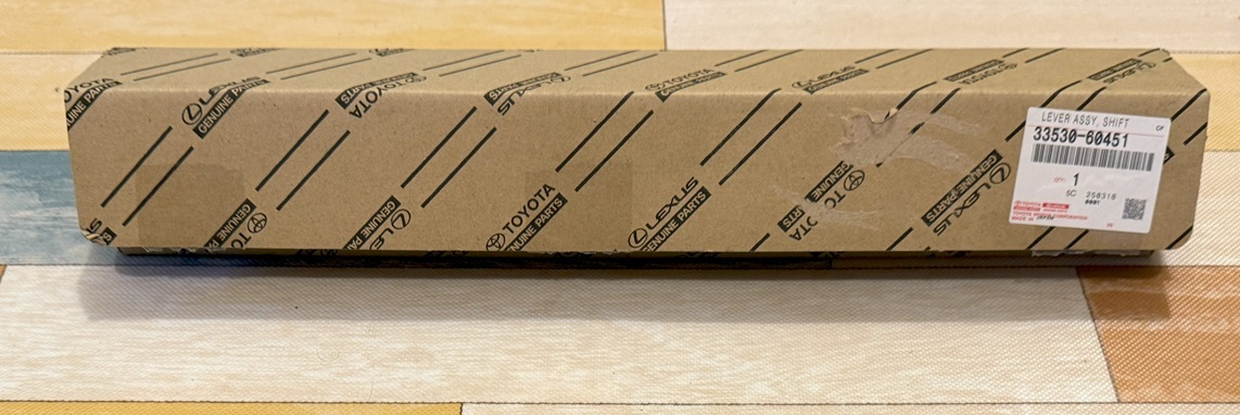 新品未使用! LANDCRUISER70 ランドクルーザー70系 マニュアルトランスミッション シフトレバーASSY LEVER ASSY, SHIFT 33530-60451拍卖