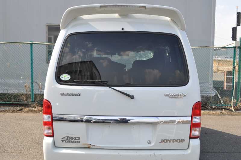 エブリィワゴン ジョイポップターボ ハイルーフ 後期(DA62W DA52V) リアゲートパネル ヒンジ リアスポイラー付 Z7T 白 69100-79AR1 s018698拍卖