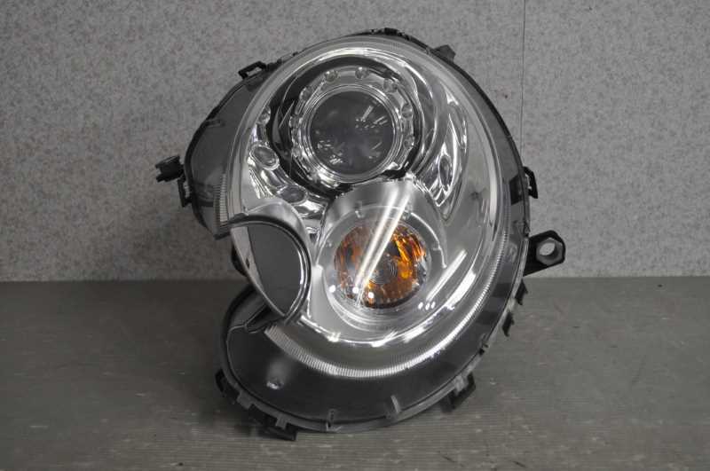 MINI クーパー クラブマンR55 ミニクーパー 後期 左 ヘッドライト HID バラスト キセノン ライトウォッシャー付 AL 1 307 023 272 s018726D拍卖