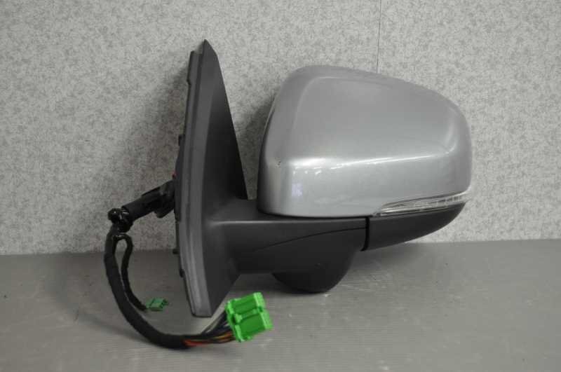 ボルボ V60 T4 右ハンドル 前期(FB4164T)純正 左 ドアミラー 電格 16P+2P ウィンカー ウェルカムランプ カメラ付 477 銀 3304-807 s014250拍卖