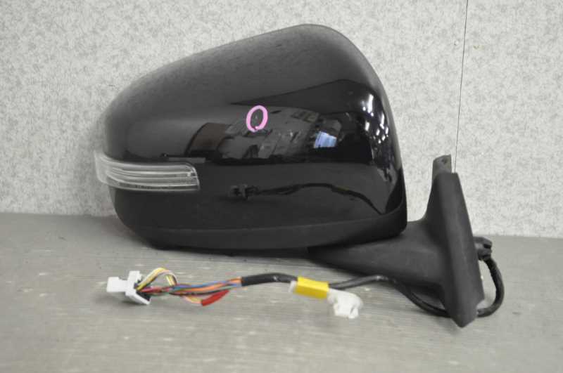 デイズ ハイウェイスター Gターボ 前期 (B21W) 純正 破損無 右 ドアミラー 電格 11P 11ピン ウィンカー カメラ付 X42 黒 024118 R s018923B拍卖