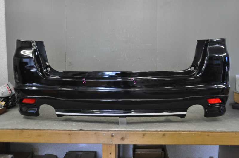 エクシーガ IS A型 前期 (YA5 YA4) 純正 破損無 リアバンパー アンダースポイラー付 Rバンパー 32J 黒 57704YC010 s019021J拍卖
