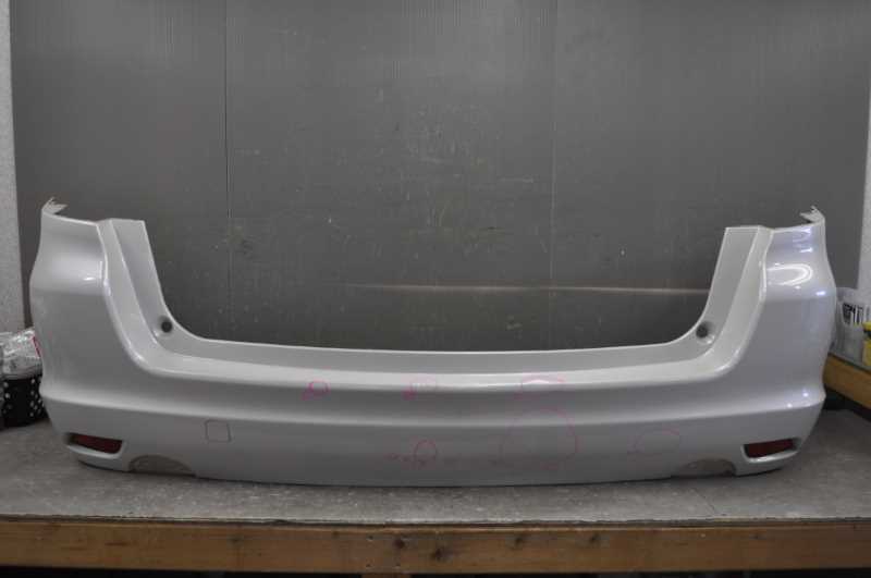 エクシーガ IL C型 前期 (YA5 YA4) 純正 破損無 リアバンパー Rバンパー 37J 白 57704YC010 s019032J拍卖