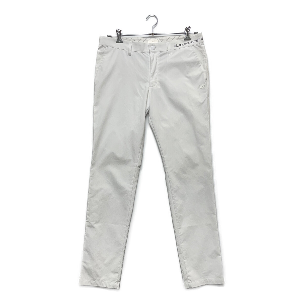 coco 中古【値下げ】 ニューバランスゴルフ New Balance golf メンズ パンツ 6(LL) 白春夏 シンプル レターパックプラス発送可 91753拍卖
