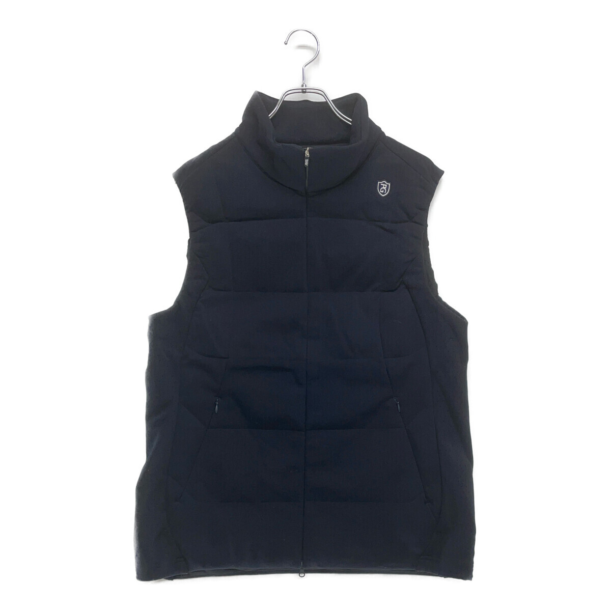 coco 中古【値下げ】 パーリーゲイツ PEARLY GATES メンズ ベスト 6(LL) 濃紺 ネイビー 中綿入り ダブルジップ 111769拍卖