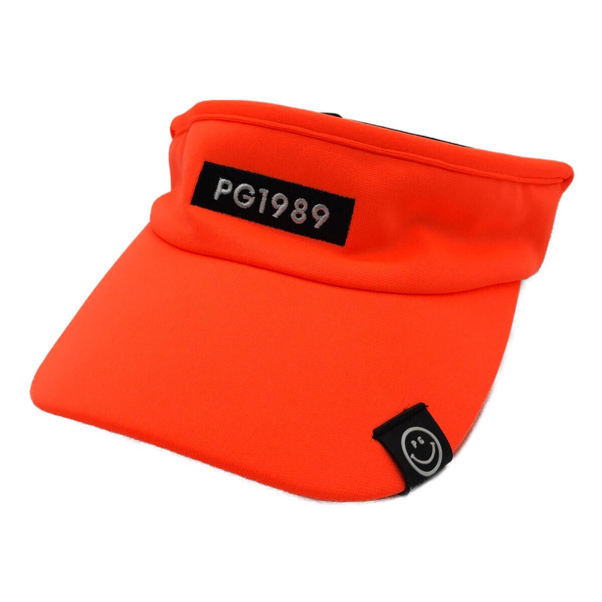 coco 中古【値下げ】 パーリーゲイツ PEARLY GATES サンバイザー フリー 蛍光オレンジ ゴムバンド レターパックプラス発送可 91212拍卖