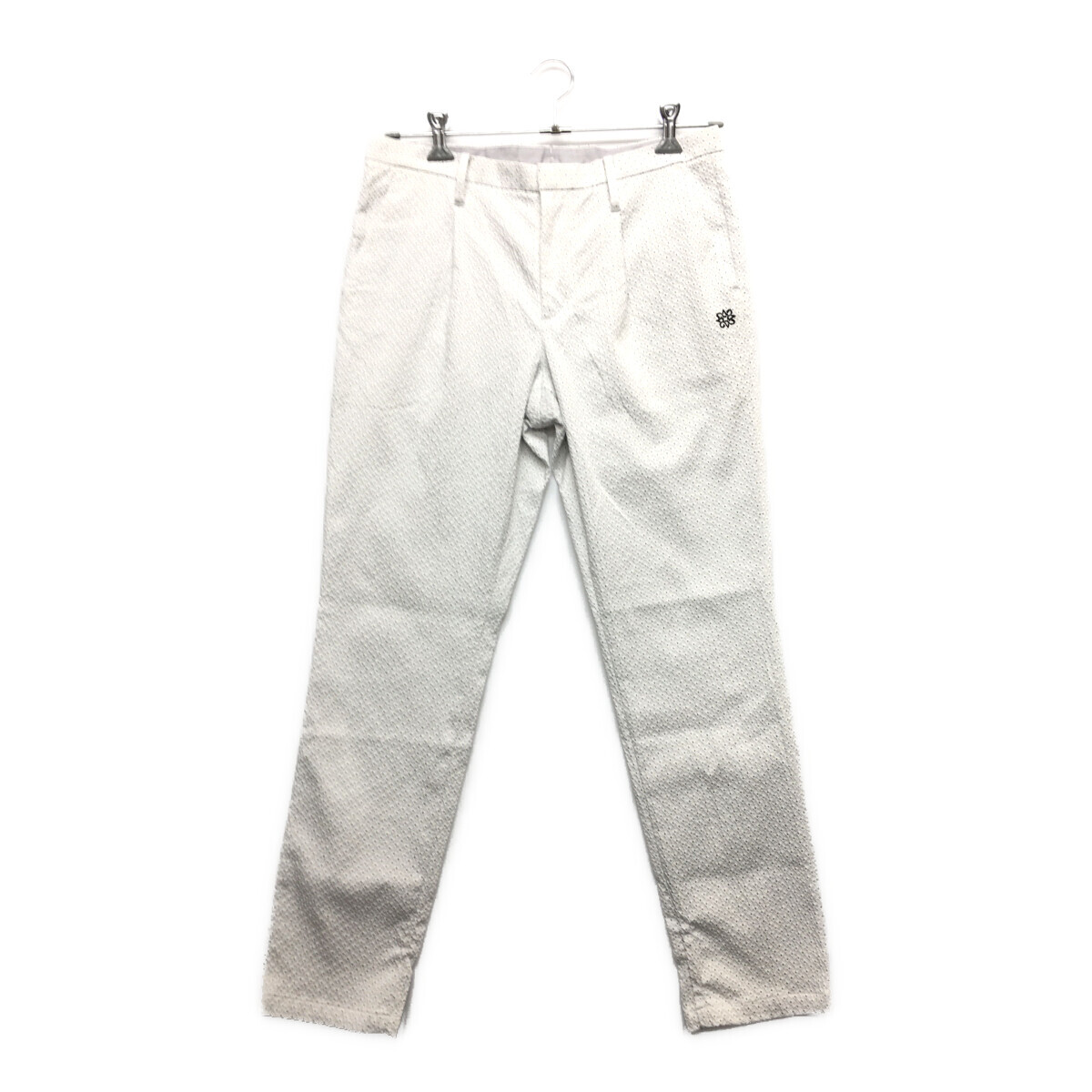 coco 中古【値下げ】 セントアンドリュース StANDREWS メンズ パンツ L 白 ホワイト 総柄 レターパックプラス発送可 92986拍卖