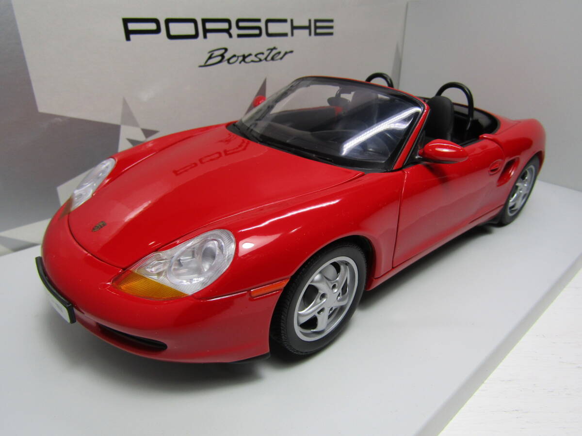 Porsche Boxster 1/18 ポルシェ ボクスター 初代 986 レッド RED 独名車 Roadstar speedstar 356 S 955 美品 UT models 真っ赤なポルシェ拍卖