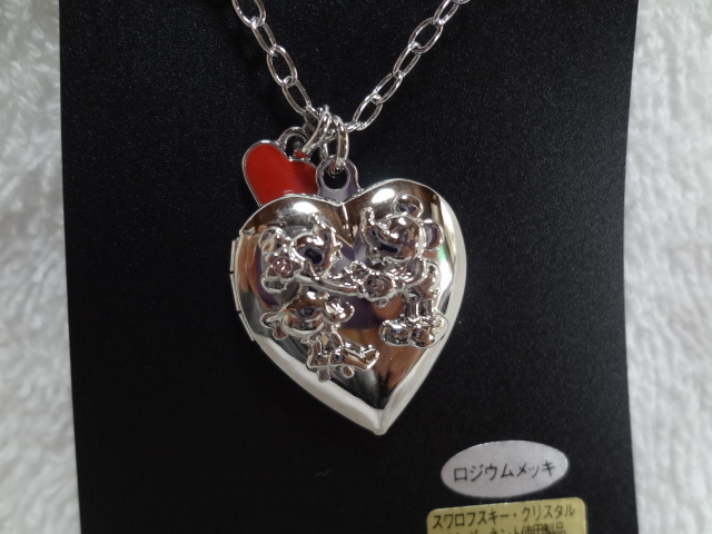 TDRロケットネックレス ミッキー・ミニーRハート拍卖