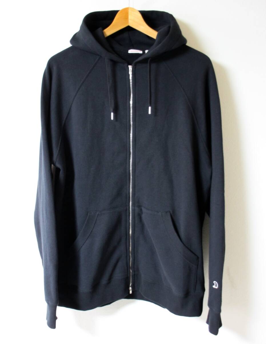 DRESSTERIOR(ドレステリア)ソフトバックフリースジップパーカー L 黒拍卖