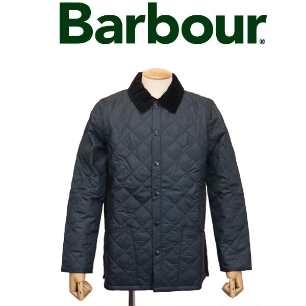 BARBOUR (バブアー バブワー) MQU1348 LIDDESDALE リデスデイル キルティング SL スリムフィット ブルゾン BLUE BBR053 XXL拍卖