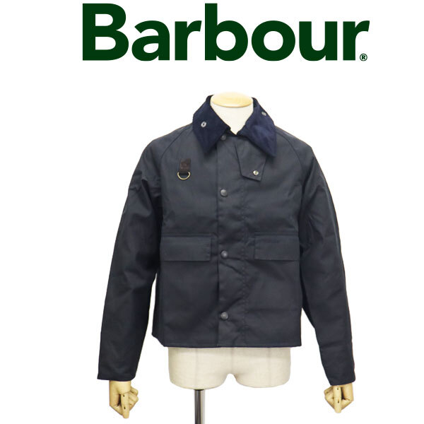 BARBOUR (バブアー バブワー) MWX1212 793 4955025 SPEY WAX JACKET スペイ ワックス コットン ショート ブルゾント ジャケット Navy(120)拍卖