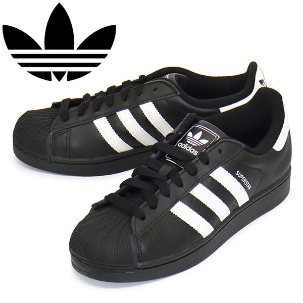 adidas (アディダス) JI0079 SUPERSTAR II スーパースター スニーカー コアブラック/フットウェアホワイト/コアブラック AD32523.5cm拍卖