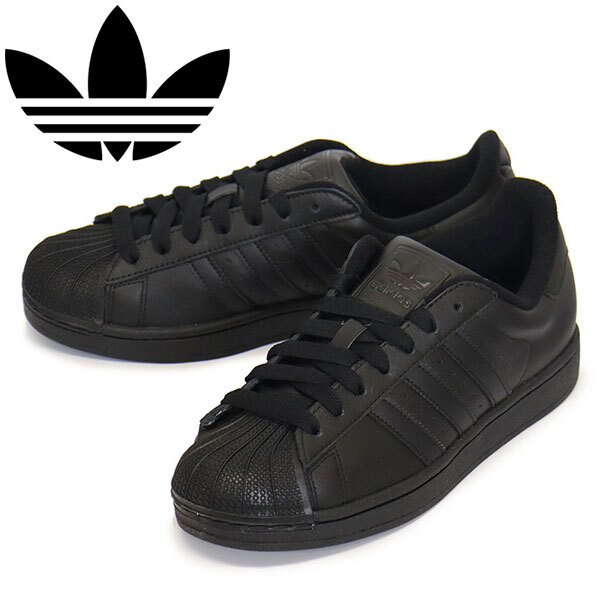 adidas (アディダス) JI0081 SUPERSTAR II スーパースター スニーカー コアブラック/コアブラック/コアブラック AD32725.0cm拍卖