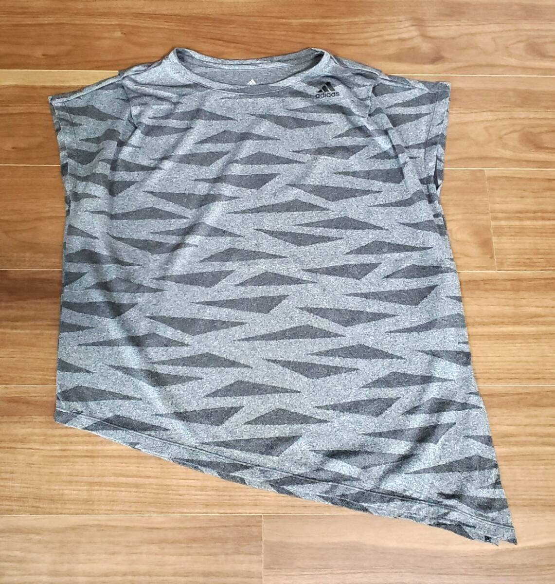 ●adidas アディダス●トレーニング シャツ Tシャツ レディース Mサイズぐらい 美品拍卖