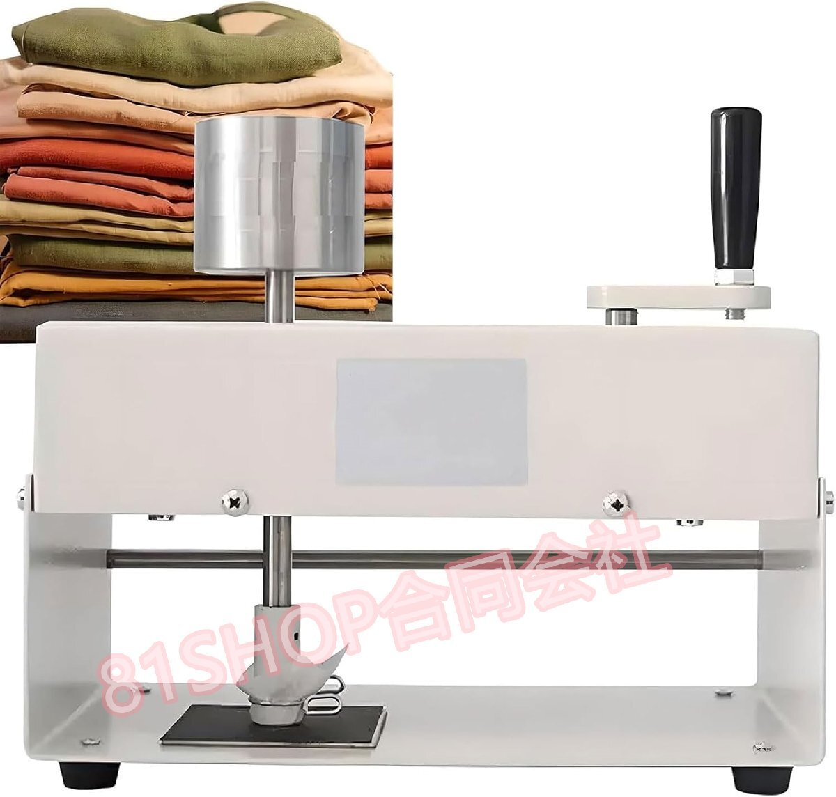 「81SHOP」 乾湿摩擦堅牢度試験機、手動クロックメーター摩擦、16mm±0.1摩擦ヘッド数値ハンドルは20周回転摩擦試験による色堅牢度評価用拍卖