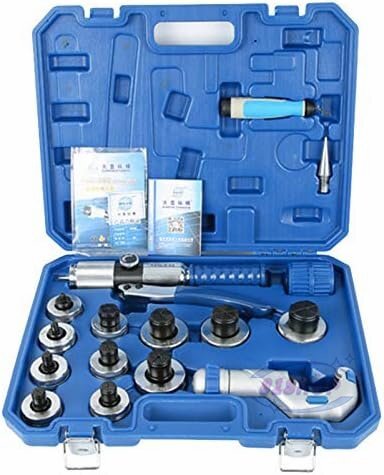 「81SHOP」拡管ツール チューブカッターを含む 油圧式 水道/空調配管用工具 3/8・1/2・3/4・5/8・7/8・1・11/8の7種類拡張ヘッド付拍卖