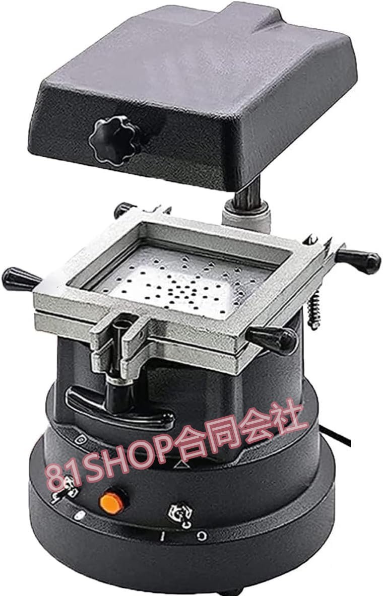 「81SHOP」歯科真空成形機、1200Wポータブルラボ真空熱成形装置、高耐久調整可能な材料フォーマー、歯科ラボ機器用拍卖