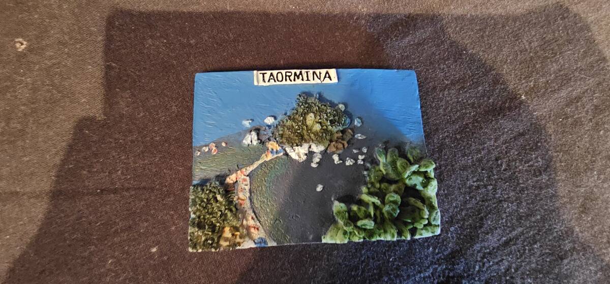 h701ゆうパケット SICILY シチリア TAORMINA タオルミーナ ヨーロッパ イタリアマグネット12 土産 珍しい 可愛い拍卖
