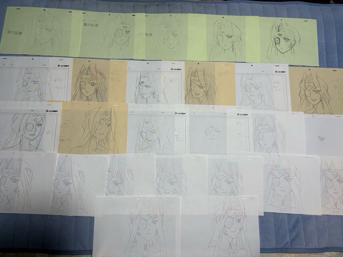 灼眼のシャナ ベルぺオル 原画&修正画&動画拍卖
