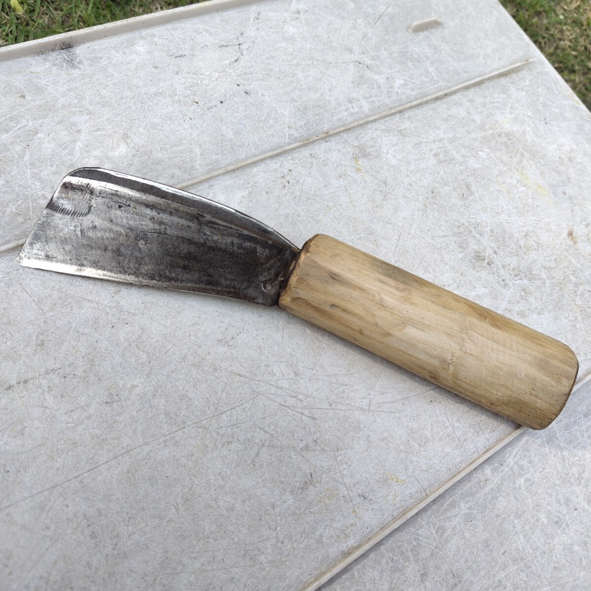 小型鉈  山仕事用  アウトドア キャンプ用 (中古)拍卖