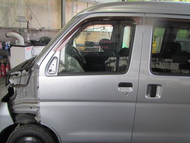 【個人宅配送不可】ダイハツ ハイゼット S321V H20年式 ■左フロントドア【カラー/シルバー】中古 ★213405拍卖