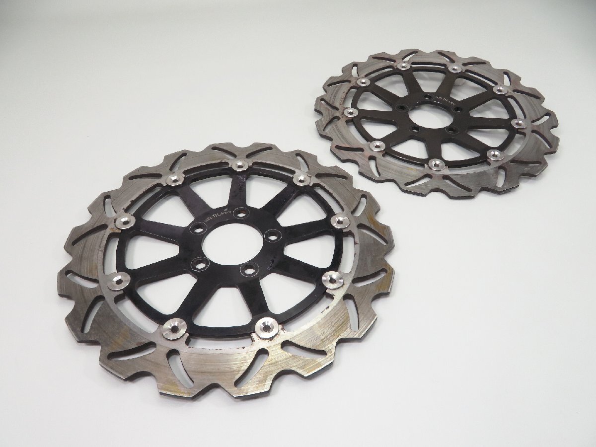 ☆ZZR1100D/ZXT10D 社外 ウェブディスクローター 検 ノーマル カスタム 2 ZZ-R1100 ZX-11 ZX11 C型 D型拍卖