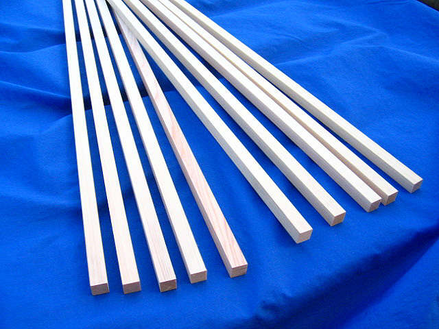 ◆◇桧 『無節』工作材料 600mm×27mm×27mm カンナ仕上◇◆拍卖