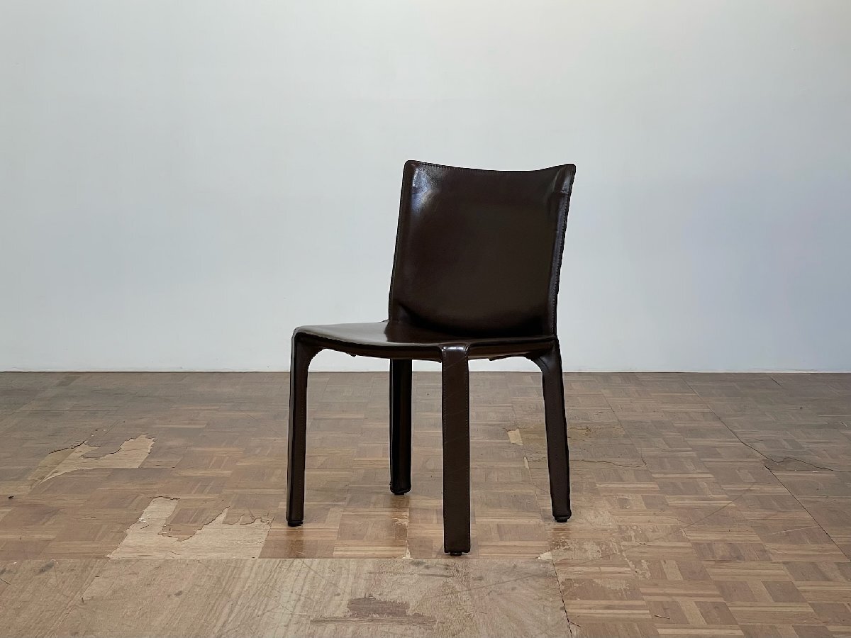 -os678|Cassina MoMAコレクション名作 Mario Bellini I CONTEMPORARY COLLECTION 412 CAB/キャブ ダイニングチェア|カッシーナ B&B拍卖
