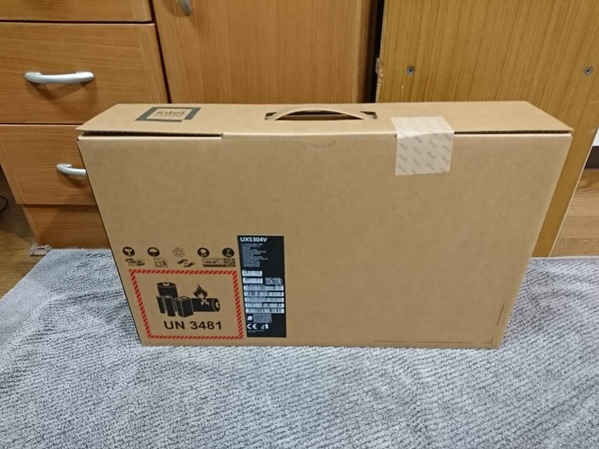 新品未使用 ASUS ZENBOOK S13 UX5304VA-I7YC24F corei7 13.3インチ グレー 拍卖