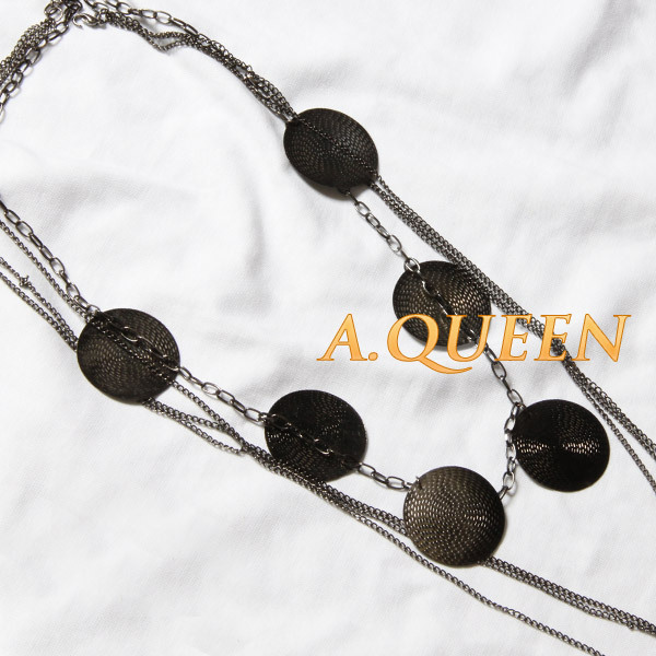 メタルプレートネックレス☆R【コスプレ・ランジェリー・フェイクレザー・見せブラ・ボディコン】拍卖