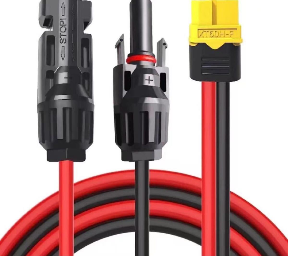 ソーラー充電ケーブルMC4 XT60ポート MC4コネクタ 1.5M拍卖