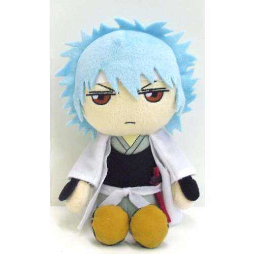 数量5 劇場版 銀魂 完結篇 万事屋よ永遠なれ くったりクッションミニ 坂田銀時 白夜叉 ぬいぐるみ 銀さん拍卖