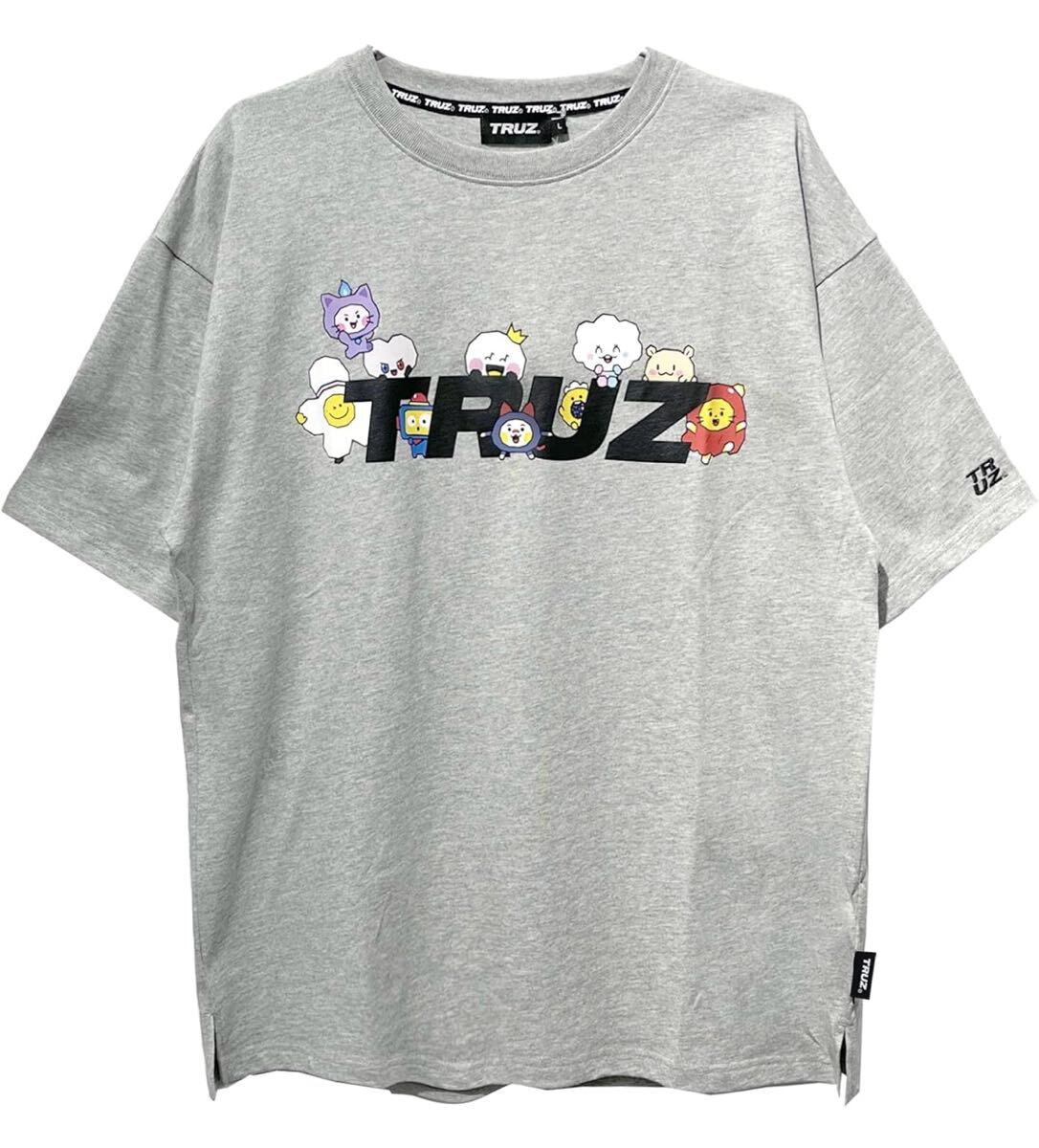Lサイズ『アクロス』Tシャツ TRUZ トゥルズ キャラクター 半袖 レディース プリント 綿100% 拍卖